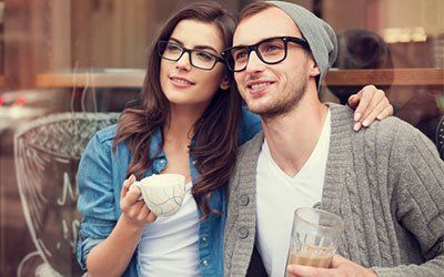 Couple wearing eyeglasses - glasses in Baytown, TX