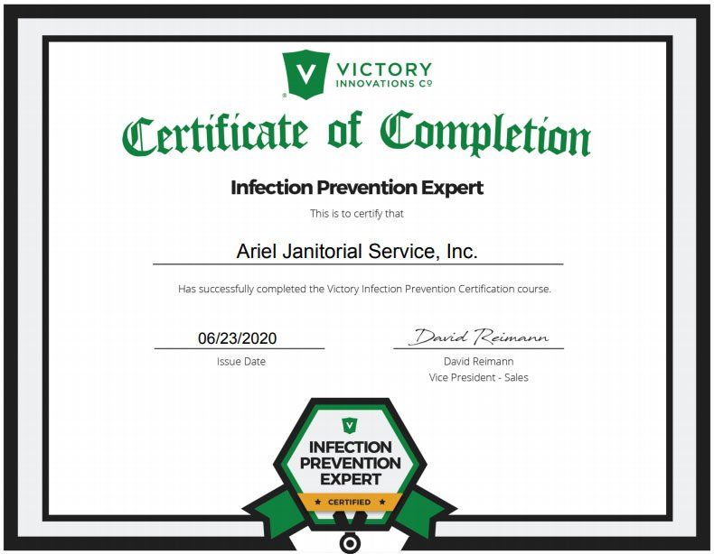 Infection Prevention Expert Certificate