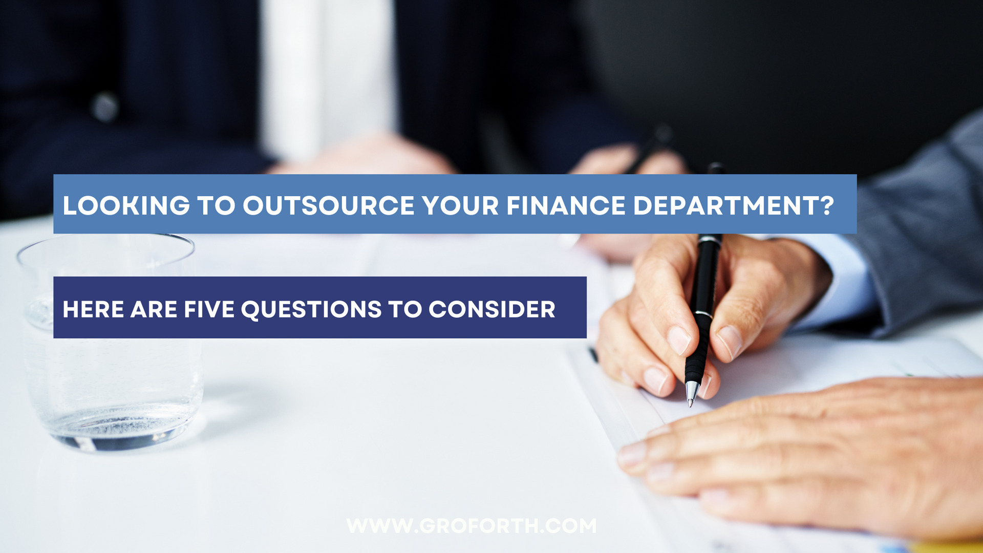 Considering Outsourcing Your Finance Department? Here are five questions to consider