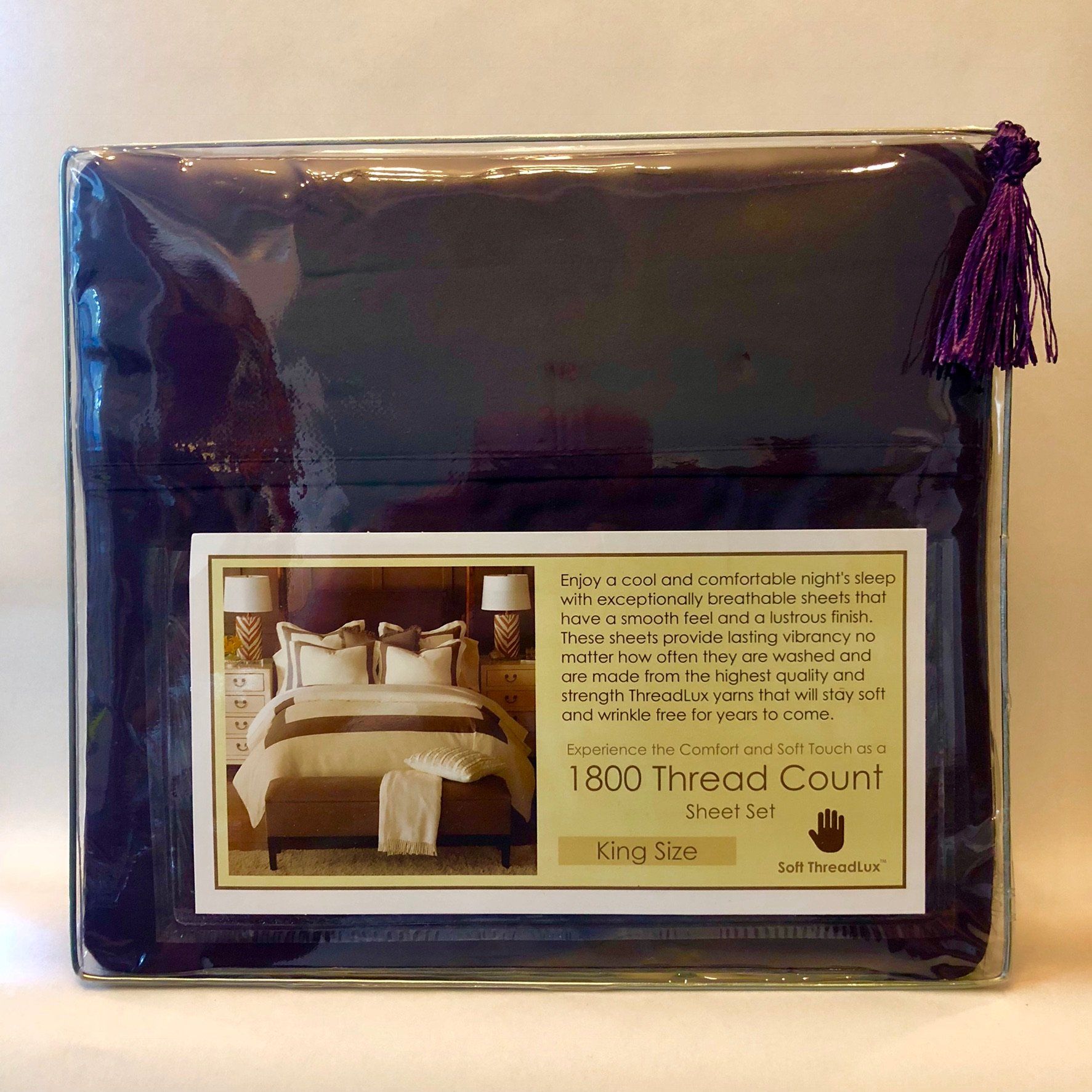 Sheet Fundraiser - Eggplant