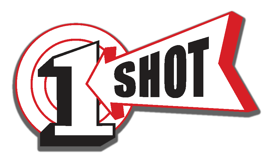 1 shot logo