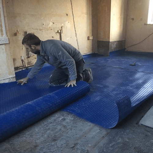 Basement waterproofing