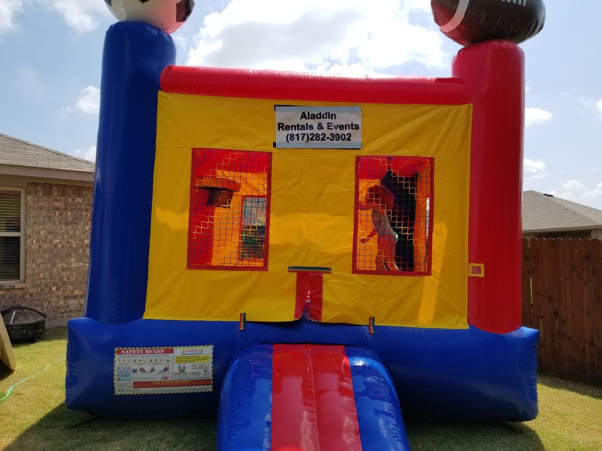 Bounce House Rental Hurst, TX Aladdin Rentals & Events LLC