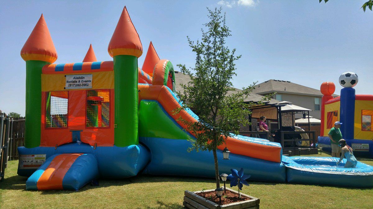 Bounce House Rental Hurst, TX Aladdin Rentals & Events LLC