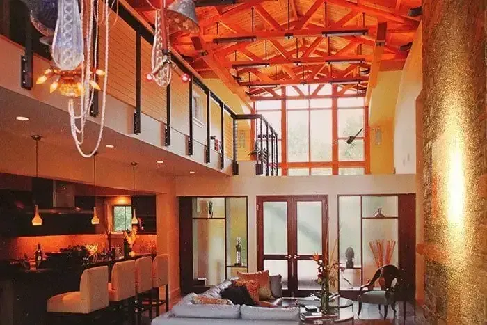 Living Room With a Couch and Chairs in It — Payless Timbers in Cairns, QLD