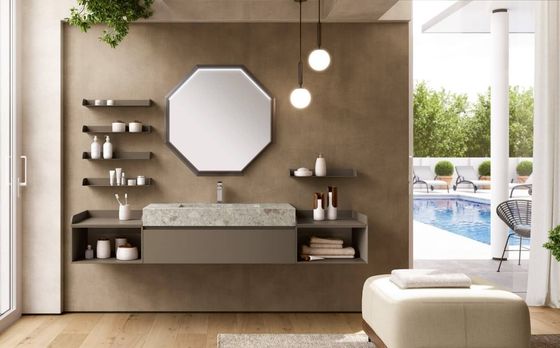 Vista di un bagno moderno a San Pietro Vernotico