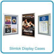 Slimlok Display Cases