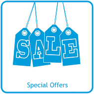 Special offers sales tags icon