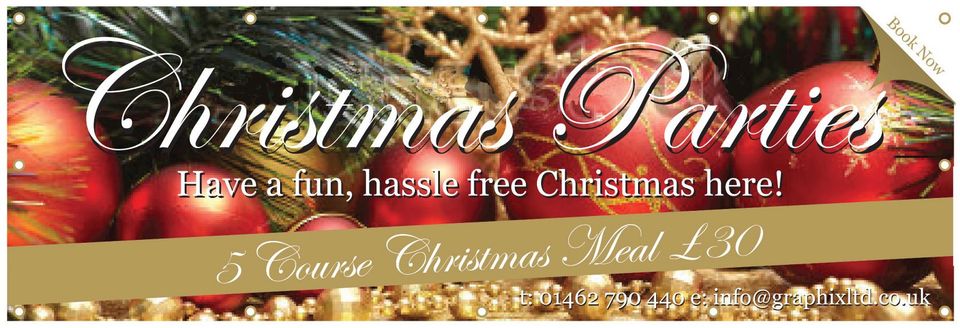 Christmas products - Hanging banners
