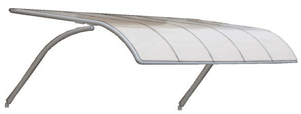 Tenda da sole modello VIRGOLA fissa