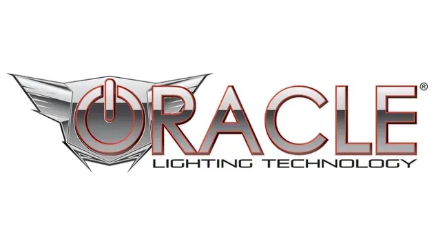 Oracle Lighting Technology logo with a power button emblem and stylized text.