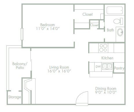 A2 Floor Plan