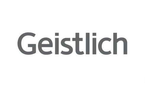 The gray-colored brand logo 