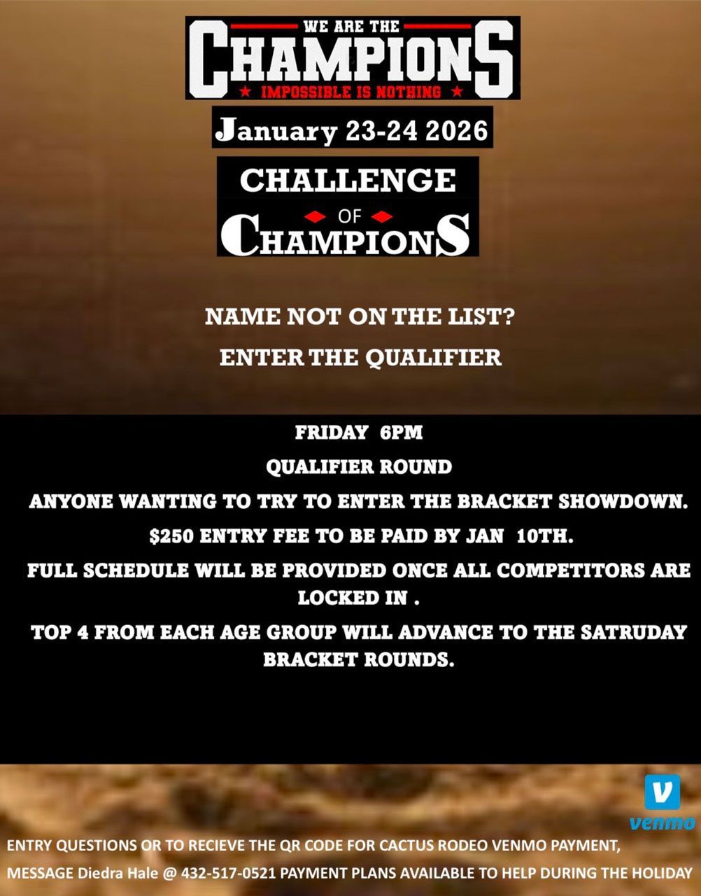 Promotional flyer for 