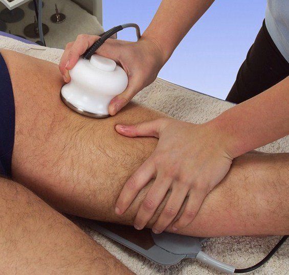 Trattamento riabilitativo gamba