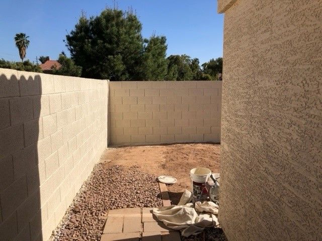 Masonry repair - Gilbert, AZ - All Points Paint & Remodel