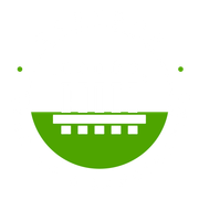 Croydon Fencing & Landscaping logo in white and green