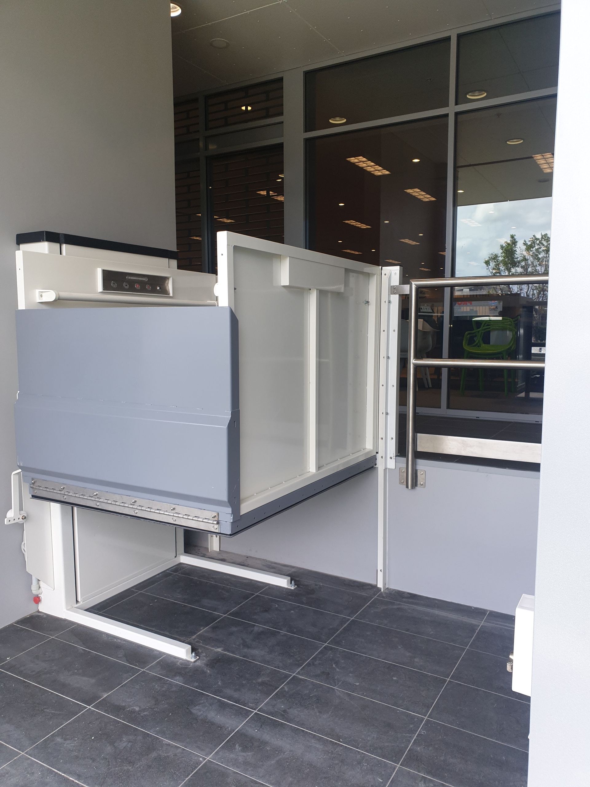 Savaria Multilift Vertical Platform Lift— Master Lifts Cairns in Cairns, QLD