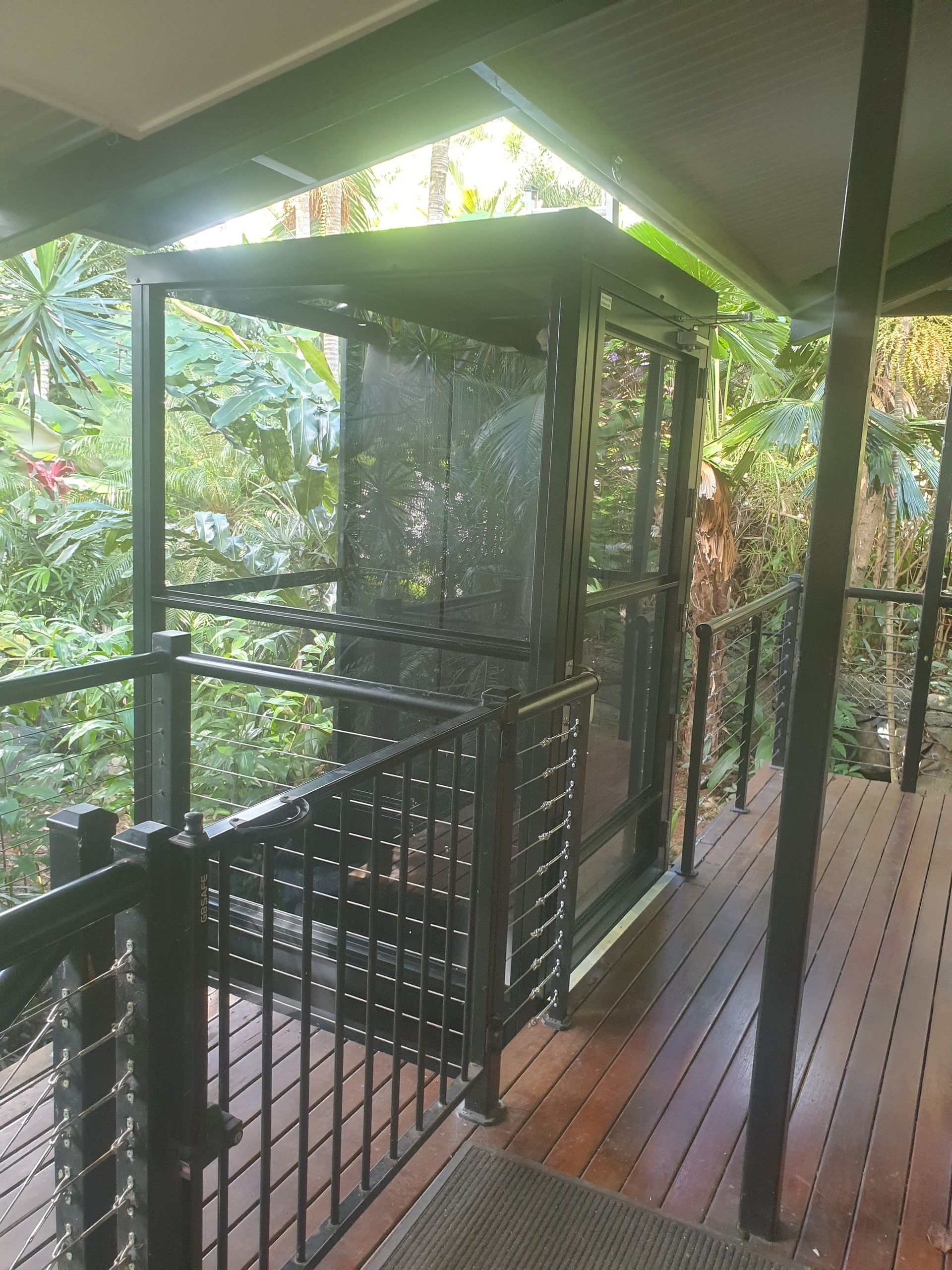 Disabled Sign In The Lift — Master Lifts Cairns in Cairns, QLD