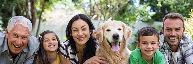 Happy Family in Park — Ephrata, PA — Ephrata Agway