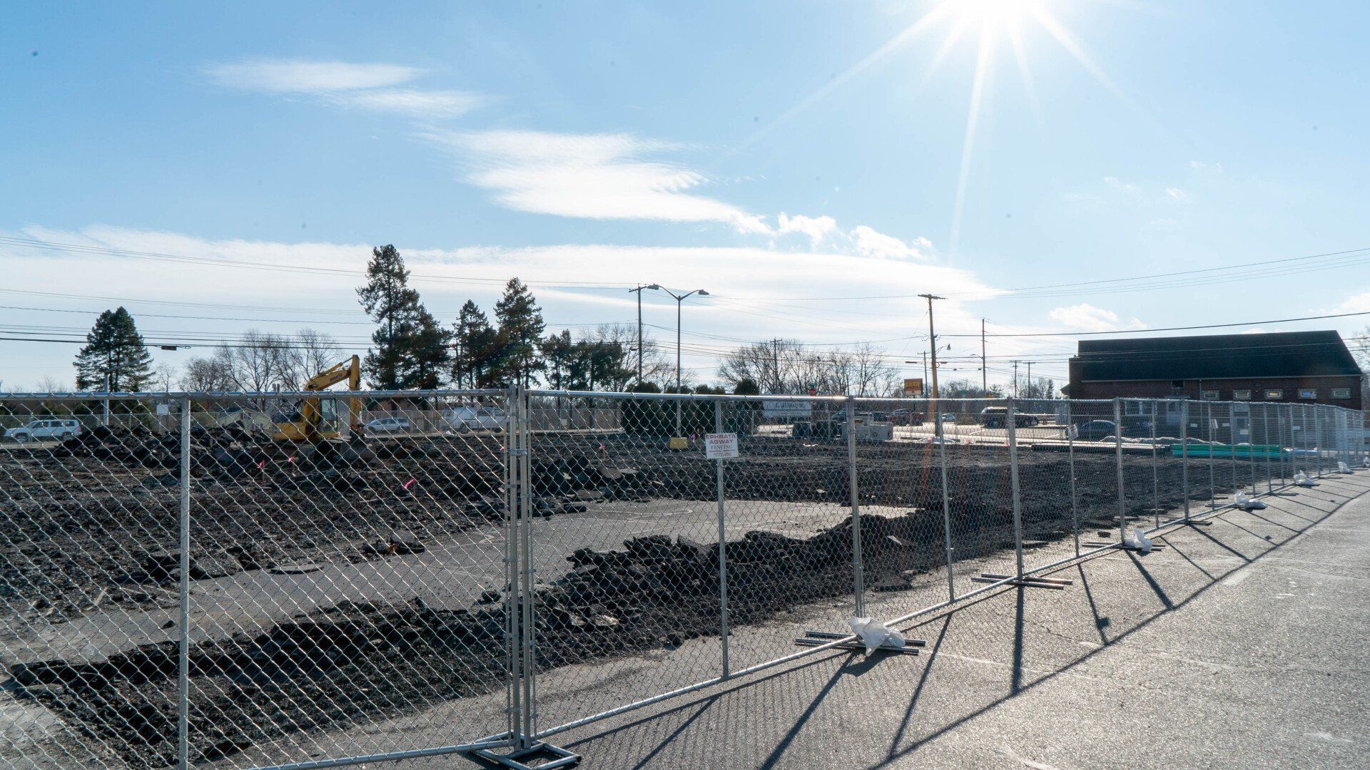 Long View Of Iron Fence — Ephrata, PA — Ephrata Agway
