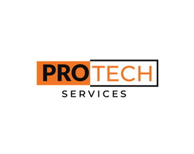 It is a logo for a company called protech services.