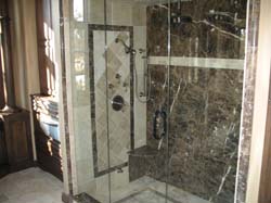 Beautiful Glass Of Bathroom — Wichita, Kansas — The Countertop Place Inc.