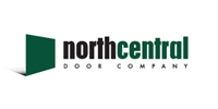 North Central Door Company logo with green door icon and black-and-green text