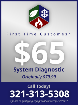 diagnostic discount first time customer ac heat hvac