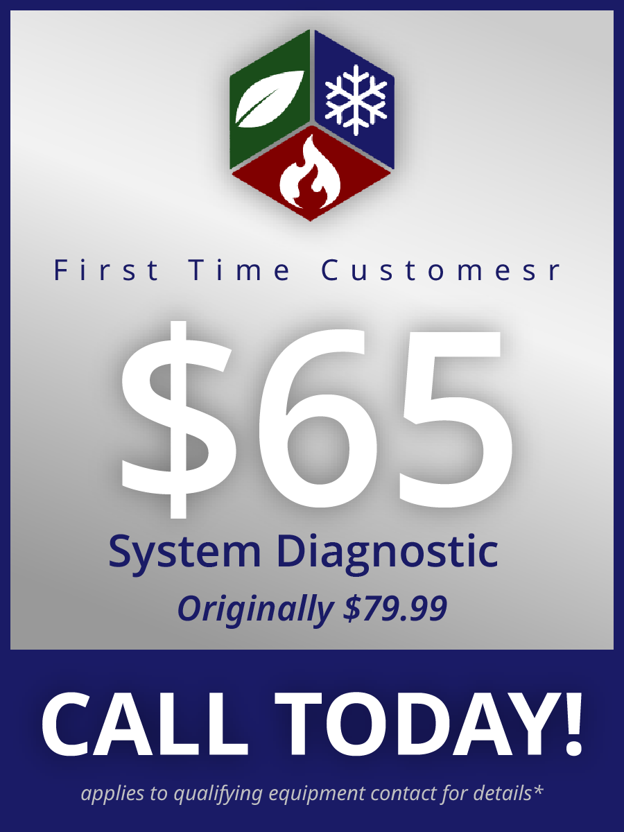 diagnostic discount first time customer ac heat hvac