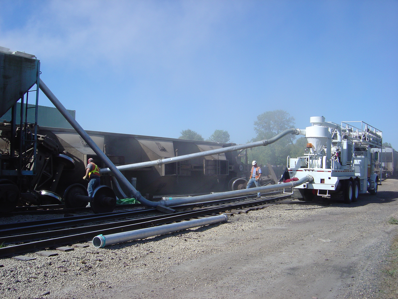Post Derailment Site Restoration