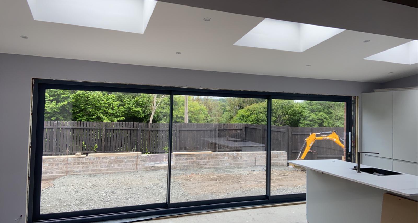 Sunflex sliding doors Motherwell Dalziel Home Design