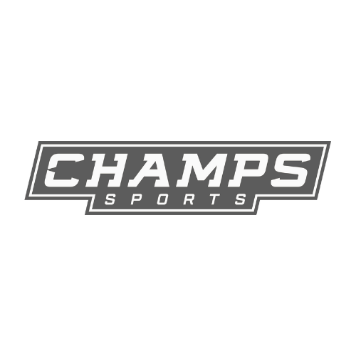 Champs Sports logo: Gray, rectangular design with the word