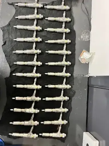 Diesel Fuel Injector Lined out — AMC Diesel Fuel Injection Services In Paget, QLD