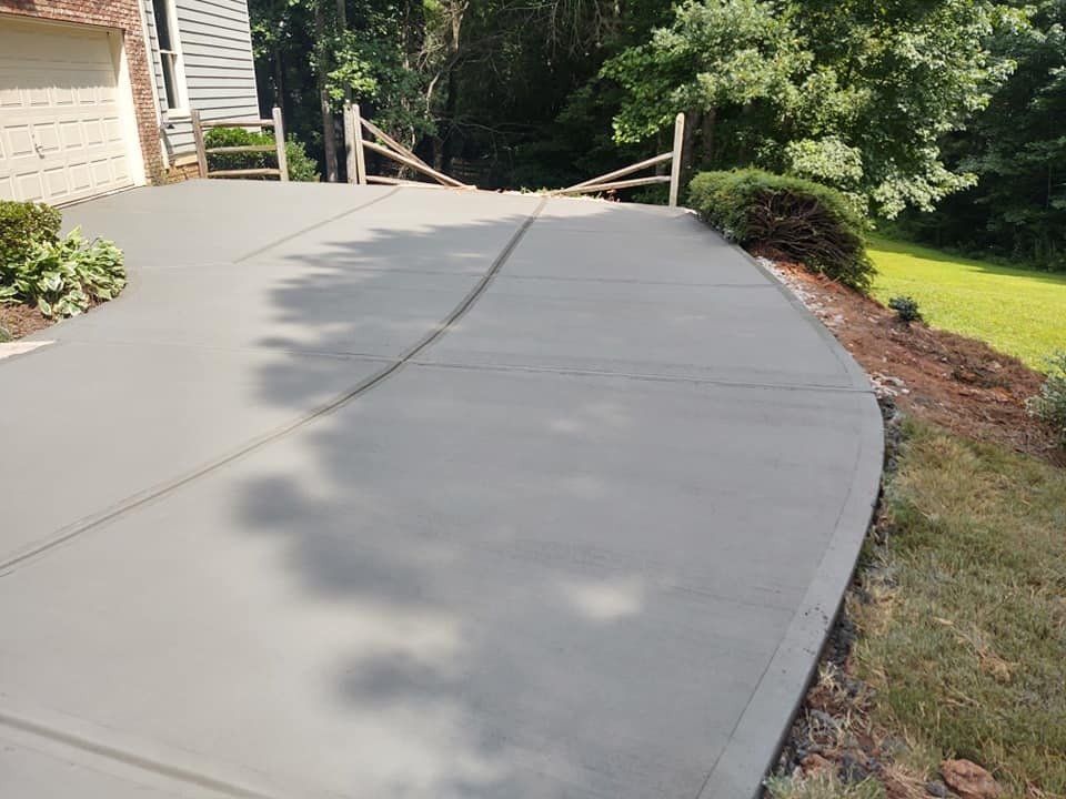 Tom Hill concrete driveway project photo