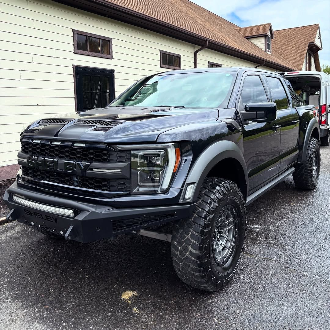 Black Ford F-150 detailed and polished to a high gloss finish by CC Cleaning & Detailing NJ.