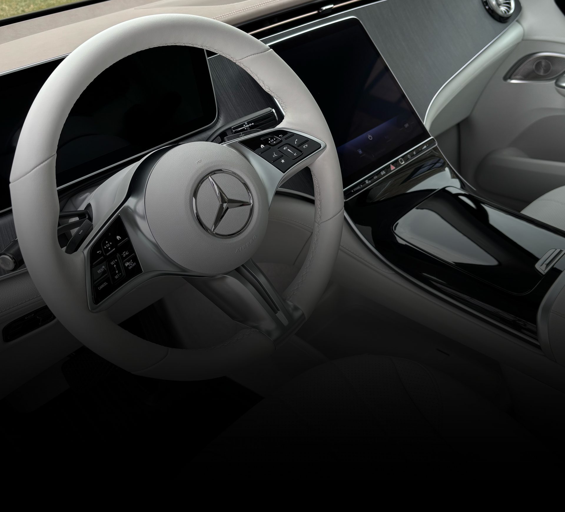 Luxury car interior after professional detailing by CC Cleaning & Detailing LLC.