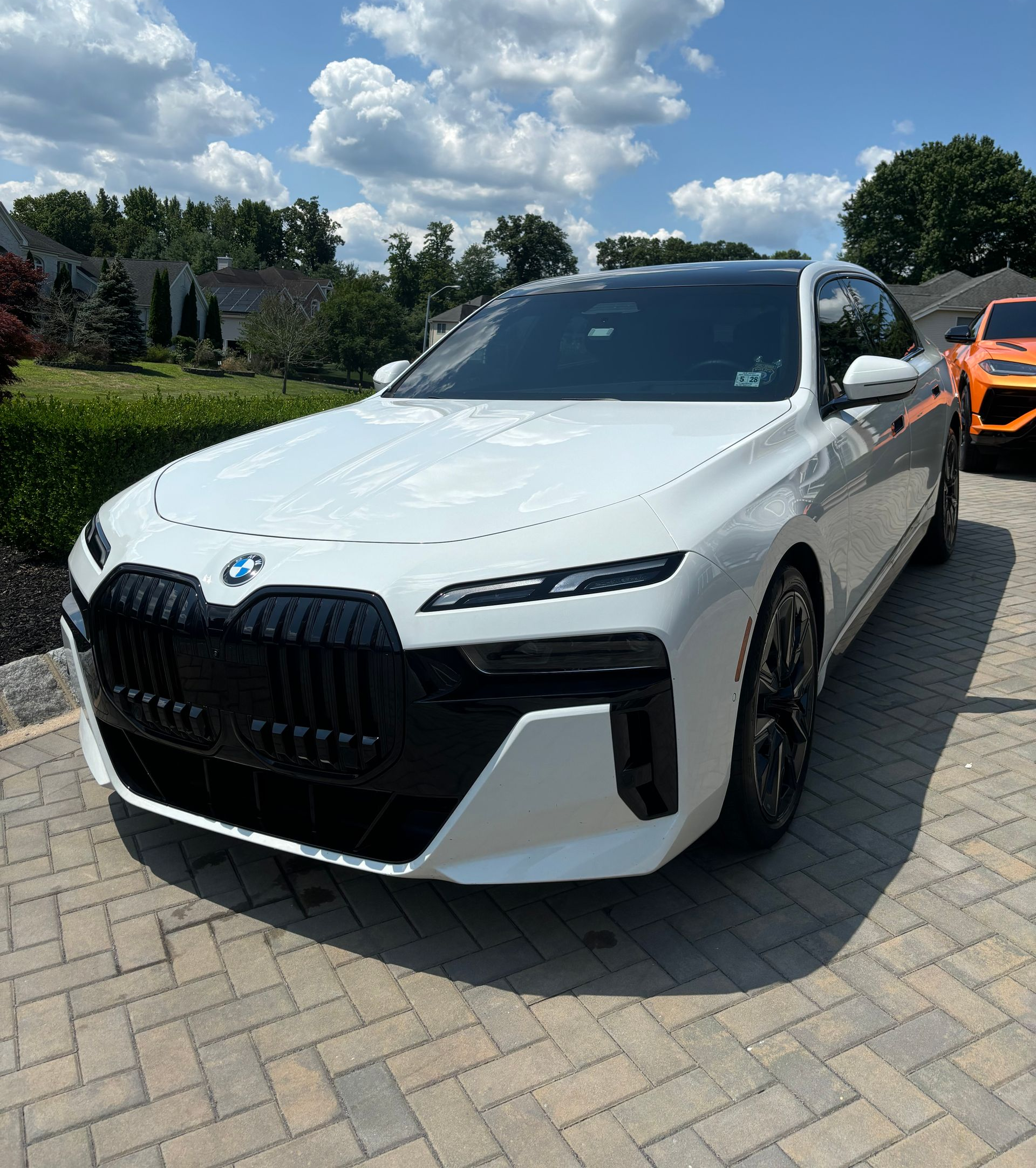 BMW sedan after exterior detailing and paint protection by CC Cleaning & Detailing NJ.