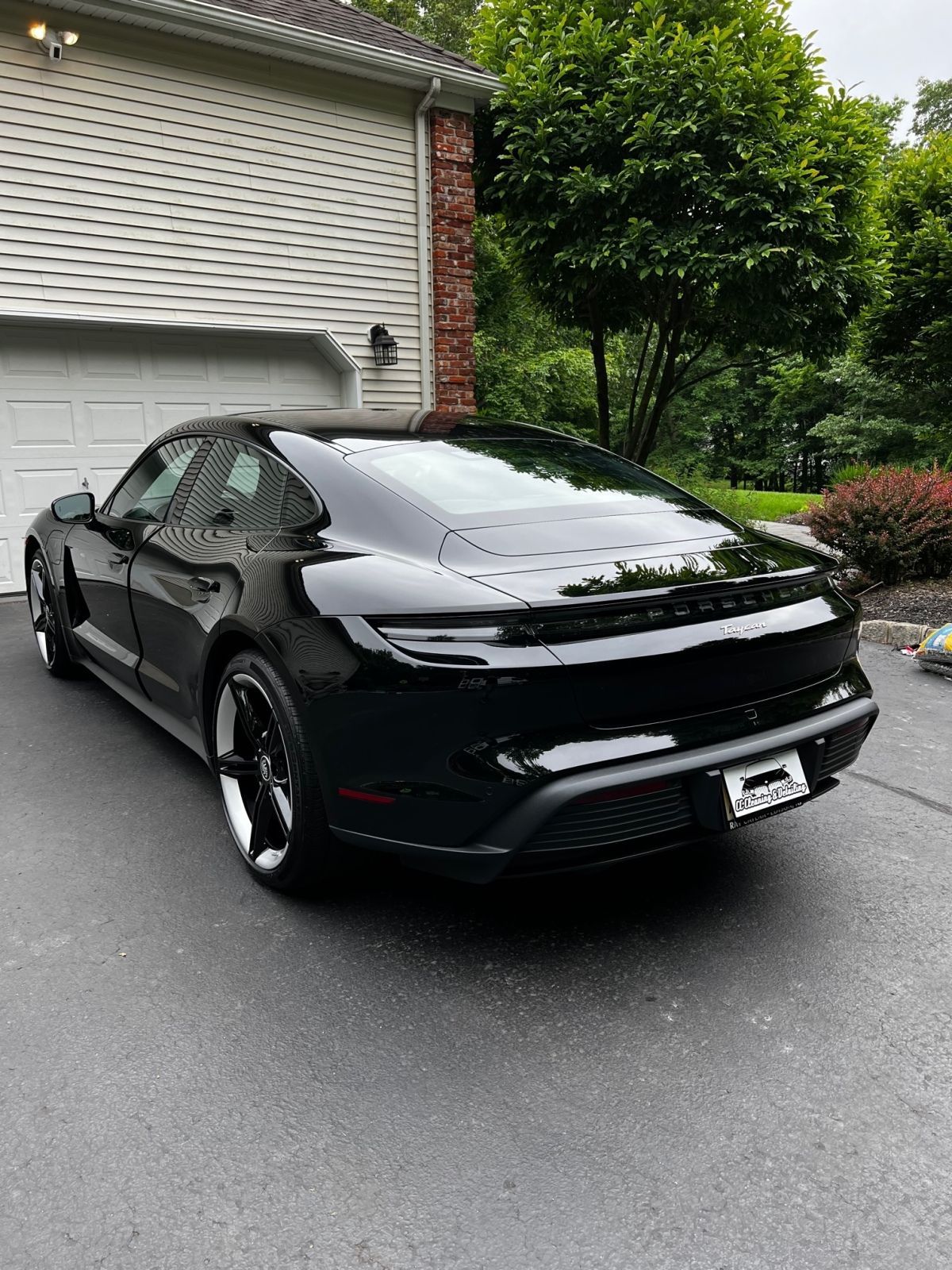 Silver Mercedes sedan after professional detailing by CC Cleaning & Detailing LLC NJ.