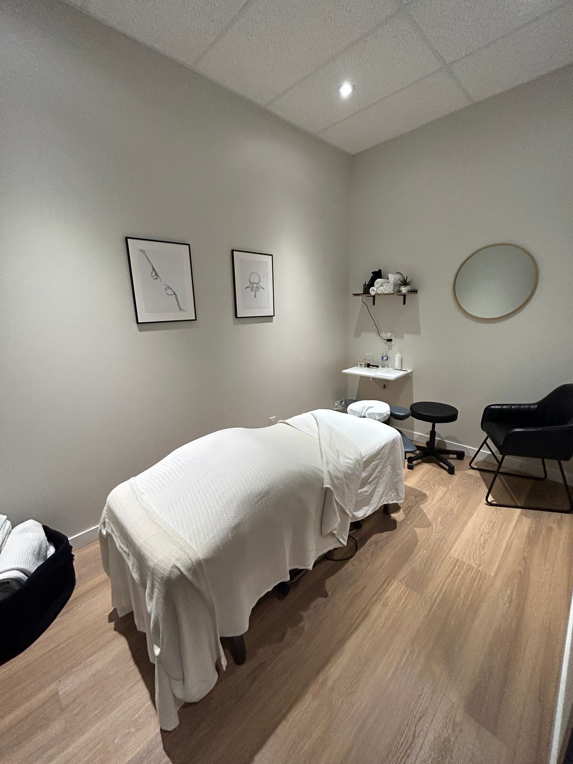 woman getting a massage