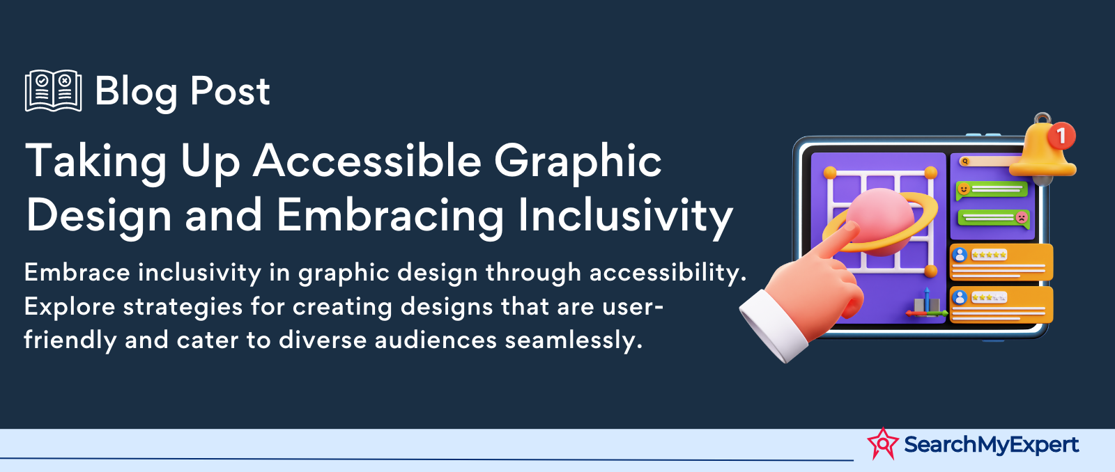 Taking Up Accessible Graphic Design and Embracing Inclusivity.