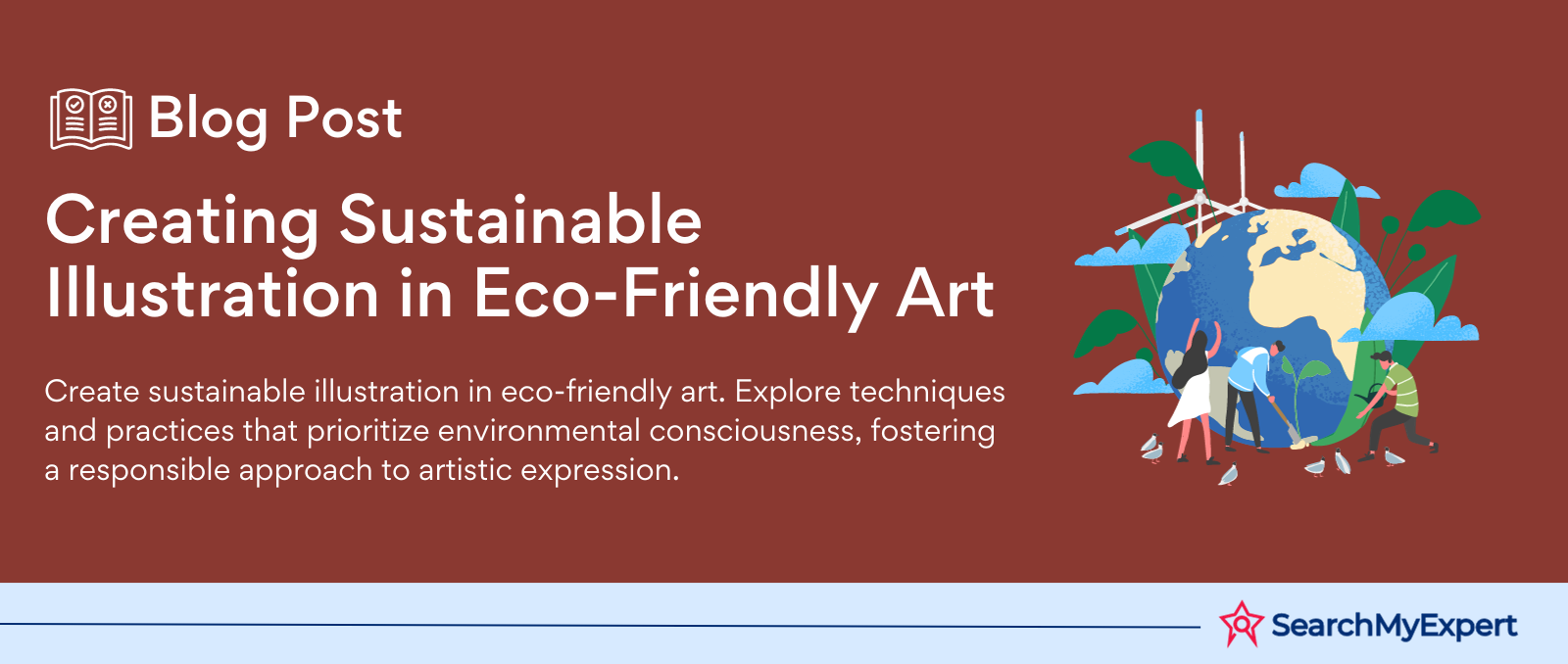 Creating Sustainable Illustration in Eco-Friendly Art