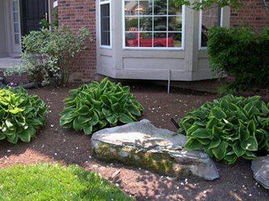 Outside Commercial Landscape — Plant and Rock Landscape in Troy, MI