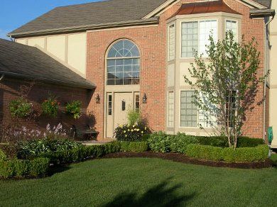 Home Landscaping Service — Beautiful Home Landscaping in Troy, MI
