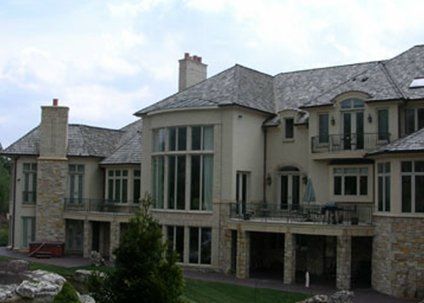 Residential Landscape Service — Front of House in Troy, MI