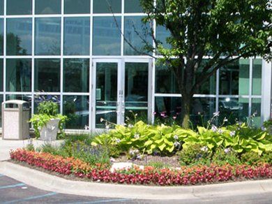 Commercial Landscape Experts — Landscape Outside Office in Troy, MI