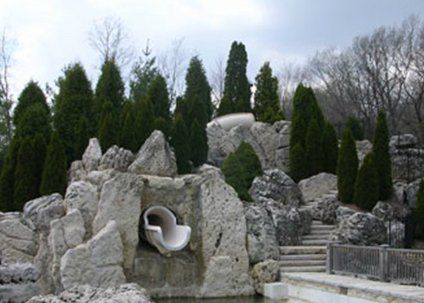 Expert Residential Landscaping — Beautiful Residential Landscape with Stones in Troy, MI