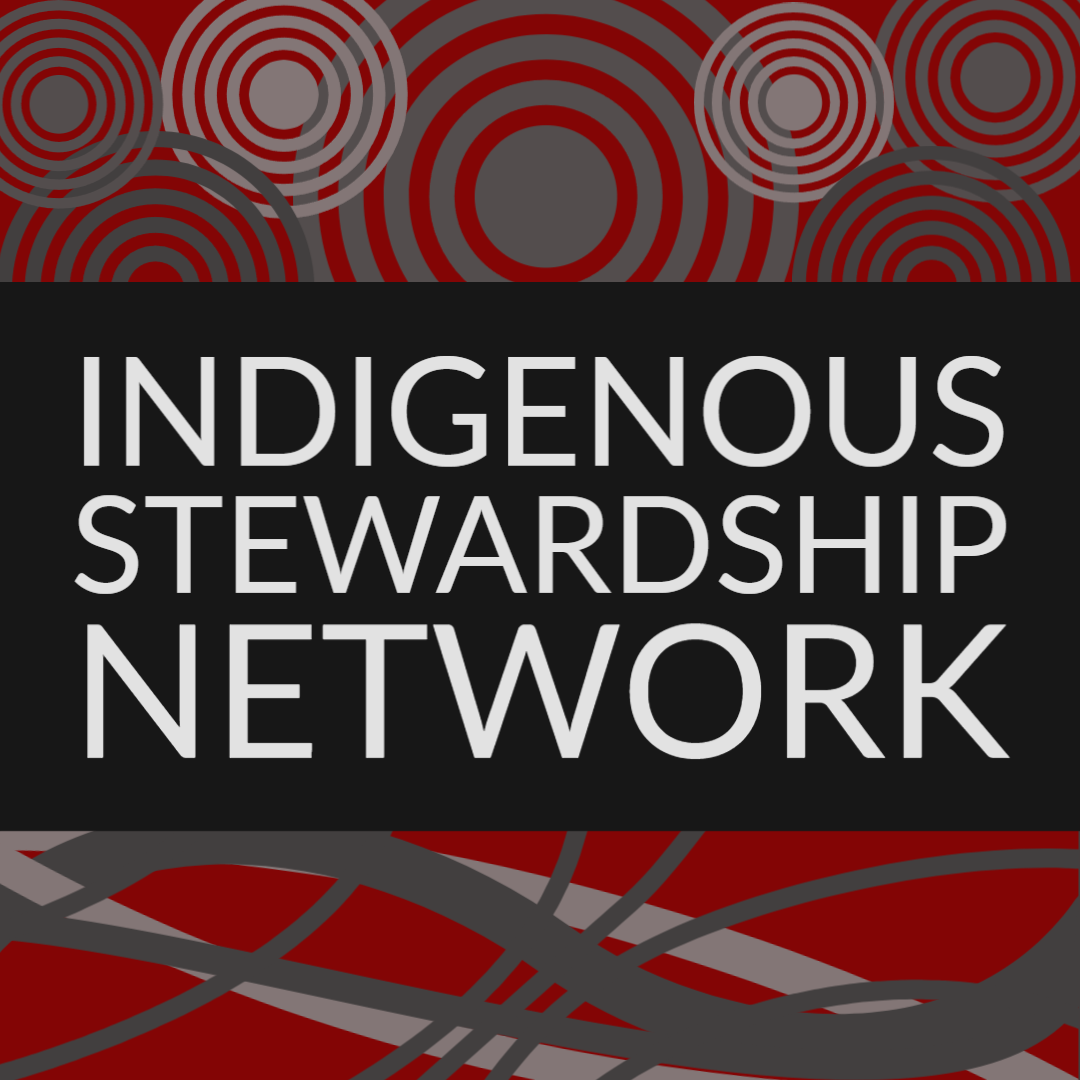 a logo for the indigenous stewardship network