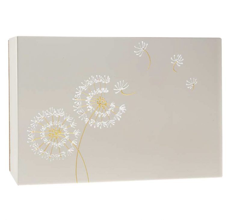 urna funeraria bianca in marmo