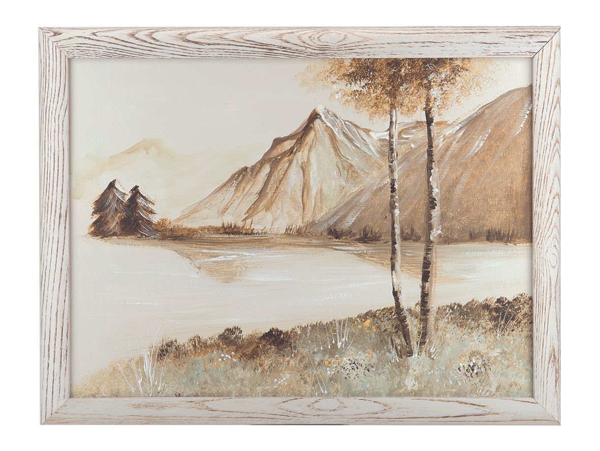 urna funeraria con incisione di un paesaggio